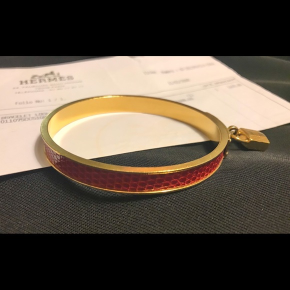 A69- 💯 % Authentic Hermès Kelly Bracelt - Picture 6 of 15